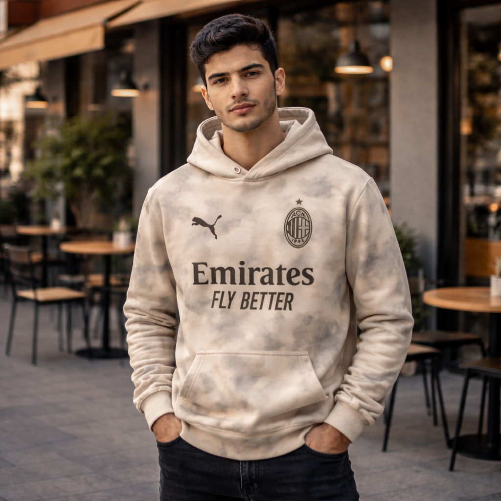 هودی مدل آث میلان-کرم